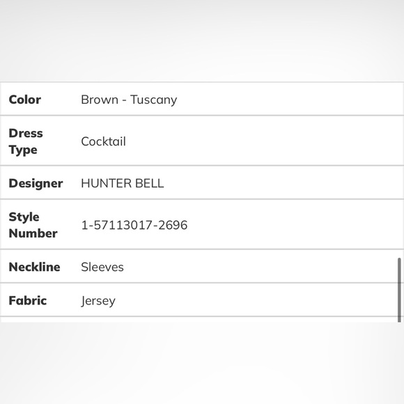 Hunter Bell Clementine Dress is Tuscany - Picture 9 of 10